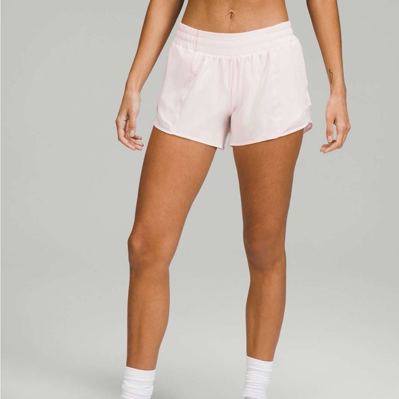 Lululemon Hotty Hot LR Lined Short Strawberry Milkshake - Picture 5 of 14
